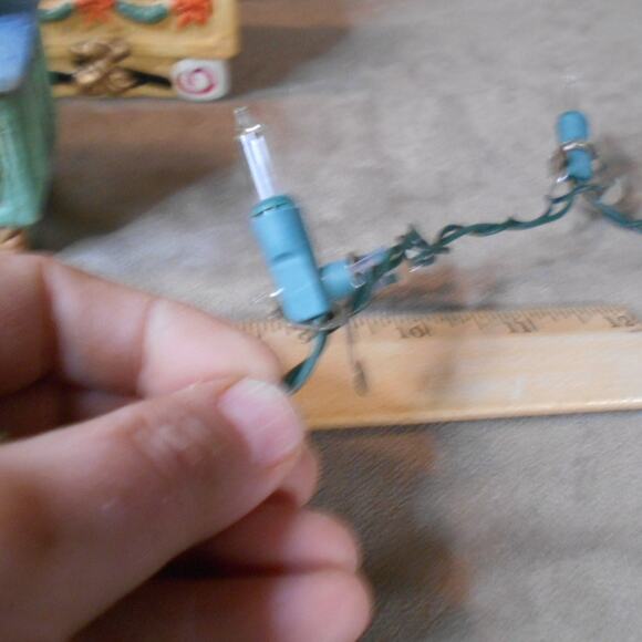 Vintage Santa Express Ceramic Train w/Lights Christmas Village 5 PC Please READ - Picture 12 of 12